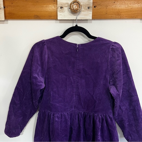 Teddy Fresh Corduroy Square Neck Tiered Mini Dress - Picture 10 of 13